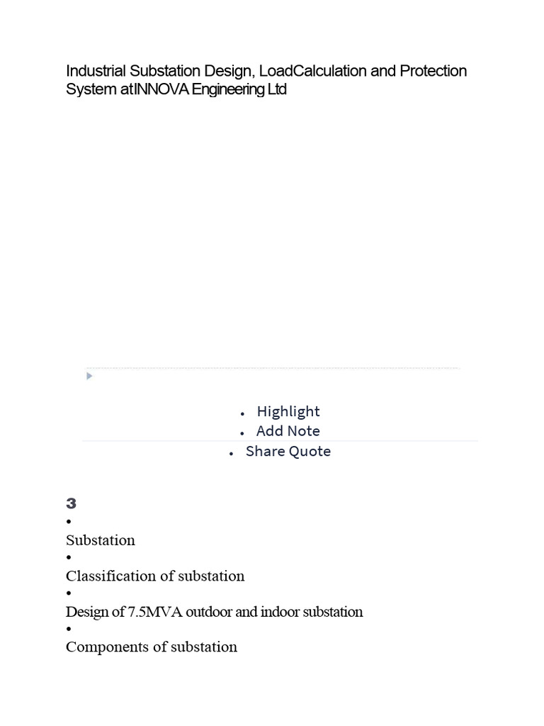 Subsatation and LT Calculation | PDF | Electrical Substation | Ac Power