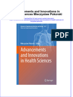 Download pdf Advancements And Innovations In Health Sciences Mieczyslaw Pokorski ebook full chapter 
