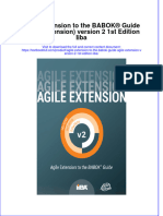 Download textbook Agile Extension To The Babok Guide Agile Extension Version 2 1St Edition Iiba ebook all chapter pdf 