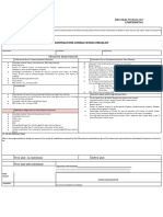 Contractor Consultation Checklist Form G1