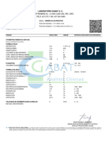 Resultados de Laboratorio