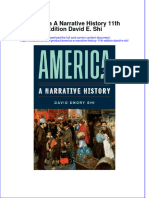 PDF America A Narrative History 11Th Edition David E Shi Ebook Full Chapter