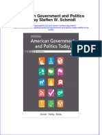 Textbook American Government and Politics Today Steffen W Schmidt Ebook All Chapter PDF