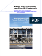 Download textbook American Foreign Policy Towards The Colonels Greece Neovi M Karakatsanis ebook all chapter pdf 