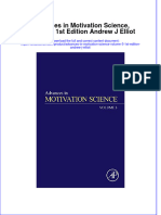 PDF Advances in Motivation Science Volume 3 1St Edition Andrew J Elliot Ebook Full Chapter