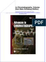 Download pdf Advances In Chromatography Volume 57 1St Edition Nelu Grinberg Editor ebook full chapter 