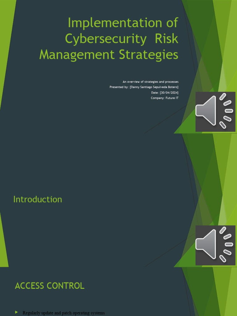 Implementation of Cybersecurity | PDF
