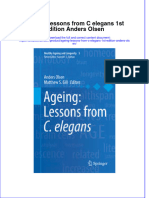 Textbook Ageing Lessons From C Elegans 1St Edition Anders Olsen Ebook All Chapter PDF