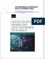 Textbook Agent Based Modelling and Network Dynamics 1St Edition Chen Ebook All Chapter PDF