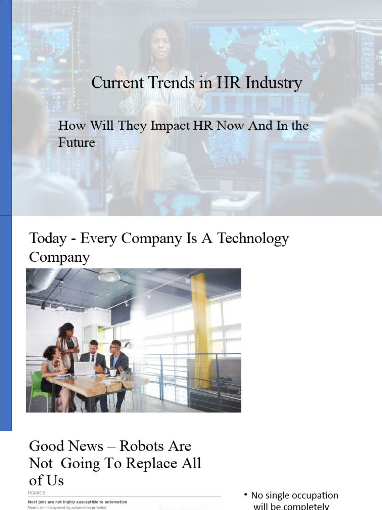 Current Trends in HR Industry | PDF | Artificial Intelligence ...