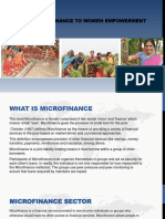 Role of Microfinance To Women Empowerment