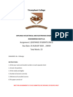 Distance Assignment 1