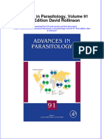 PDF Advances in Parasitology Volume 91 First Edition David Rollinson Ebook Full Chapter