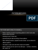 Pattern Matching