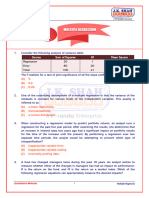 Reading 1 Multiple Regression