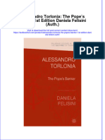 Textbook Alessandro Torlonia The Popes Banker 1St Edition Daniela Felisini Auth Ebook All Chapter PDF