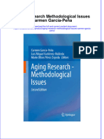 Download textbook Aging Research Methodological Issues Carmen Garcia Pena ebook all chapter pdf 