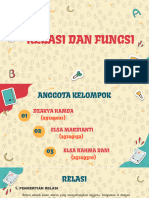 PPT KELOMPOK 6 RELASI & FUNGSI