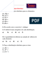 Lista de Exercícios 6 - Distribuição Eletrônica