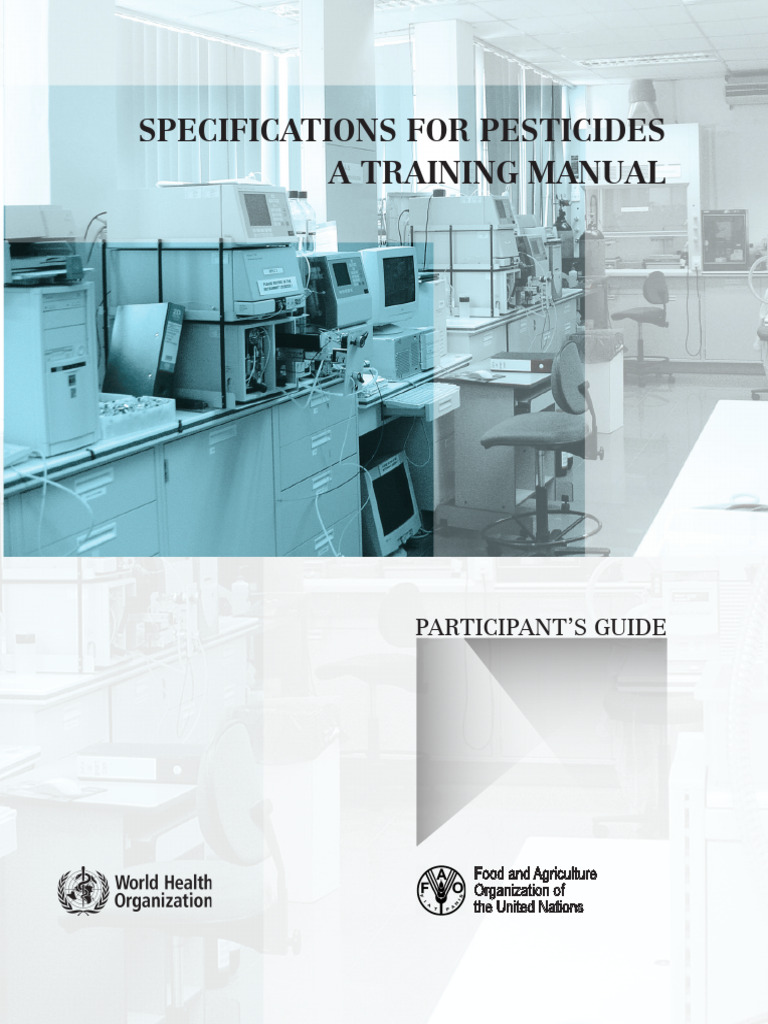 Specification For Pesticide - Training | PDF | Pesticide ...