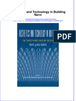 PDF Aesthetics and Technology in Building Nervi Ebook Full Chapter