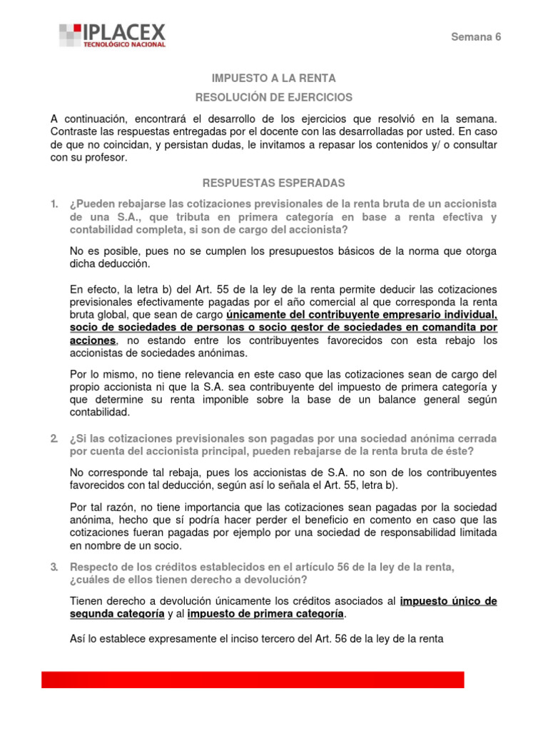 R 6 | PDF | Impuestos | Economias