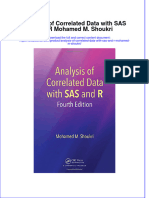 Textbook Analysis of Correlated Data With Sas and R Mohamed M Shoukri Ebook All Chapter PDF