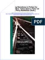 Textbook Alternating Narratives in Fiction For Young Readers Twice Upon A Time 1St Edition Perry Nodelman Auth Ebook All Chapter PDF