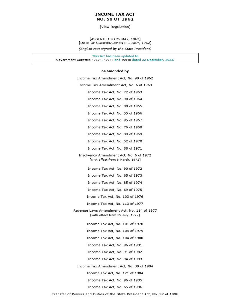 income tax act 58 of 1962 pdf