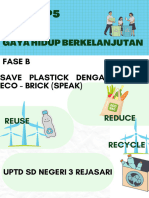 Modul Projek - Save Plastick Dengan Eco-Brick (SPEAK) - Fase B