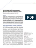 Bradford Et Al 2021 A Meta Analysis of University Stem Summer Bridge Program Effectiveness