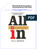 Download textbook All In 101 Real Life Business Lessons For Emerging Entrepreneurs Bill Green ebook all chapter pdf 