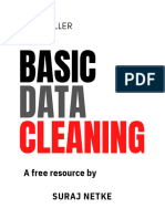 Basic Data Cleaning