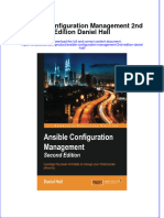 Textbook Ansible Configuration Management 2Nd Edition Daniel Hall Ebook All Chapter PDF