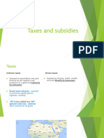 Taxes and Subsidies-1