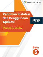 5. Buku Pedoman Instalasi Dan Penggunaan Aplikasi Podes 2024