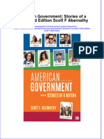 PDF American Government Stories of A Nation 2Nd Edition Scott F Abernathy Ebook Full Chapter