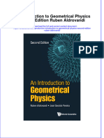 Textbook An Introduction To Geometrical Physics Second Edition Ruben Aldrovandi Ebook All Chapter PDF