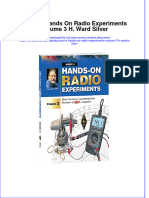 Download textbook Arrl S Hands On Radio Experiments Volume 3 H Ward Silver ebook all chapter pdf 