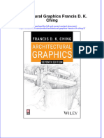 Full Chapter Architectural Graphics Francis D K Ching 3 PDF