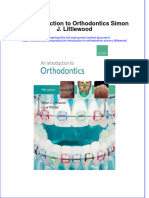 Download pdf An Introduction To Orthodontics Simon J Littlewood ebook full chapter 