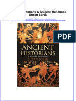 Textbook Ancient Historians A Student Handbook Susan Sorek Ebook All Chapter PDF