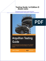 Download full chapter Arquillian Testing Guide 1St Edition D Ament John pdf docx