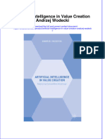 Download textbook Artificial Intelligence In Value Creation Andrzej Wodecki ebook all chapter pdf 