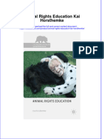 Download textbook Animal Rights Education Kai Horsthemke ebook all chapter pdf 