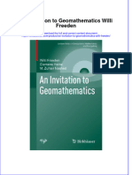 Download pdf An Invitation To Geomathematics Willi Freeden ebook full chapter 