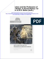 Download textbook Anti Vivisection And The Profession Of Medicine In Britain A Social History 1St Edition A W H Bates Auth ebook all chapter pdf 