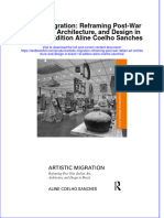 Full Chapter Artistic Migration Reframing Post War Italian Art Architecture and Design in Brazil 1St Edition Aline Coelho Sanches PDF