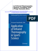 Textbook Application of Infrared Thermography in Sports Science 1St Edition Jose Ignacio Priego Quesada Eds Ebook All Chapter PDF