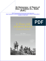 Download textbook At Home With Democracy A Theory Of Indian Politics 1St Edition D L Sheth Auth ebook all chapter pdf 